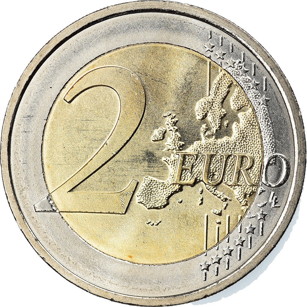 Austria, 2 Euro, Mozart, 2016, Colourized, MS(63), Bi-Metallic, KM:New