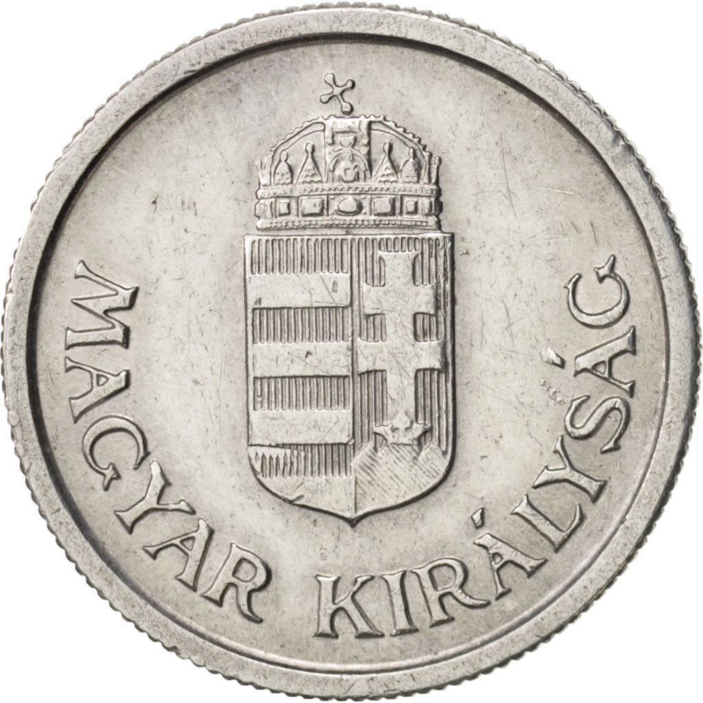 Hungary, Pengo, 1944, AU(50-53), Aluminum, KM:521