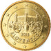 Slovakia, 50 Euro Cent, 2011, Kremnica, MS(63), Brass, KM:100