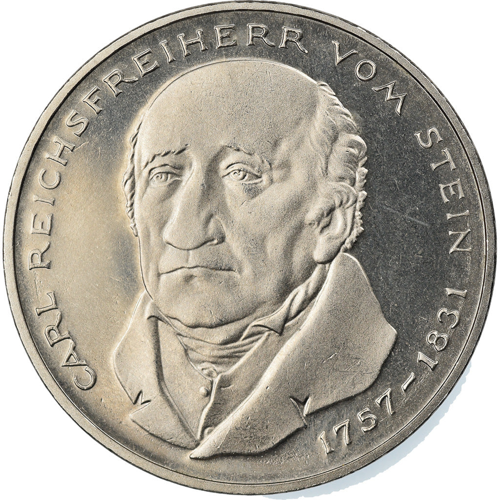 Coin, GERMANY - FEDERAL REPUBLIC, 5 Mark, 1981, Karlsruhe, Germany, BE