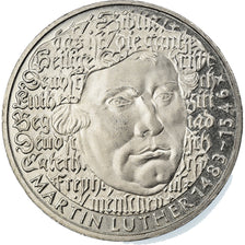 Coin, GERMANY - FEDERAL REPUBLIC, 5 Mark, 1983, Karlsruhe, Germany, AU(50-53)