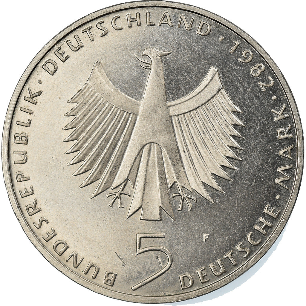 Monnaie, République fédérale allemande, 5 Mark, 1982, Stuttgart, Germany
