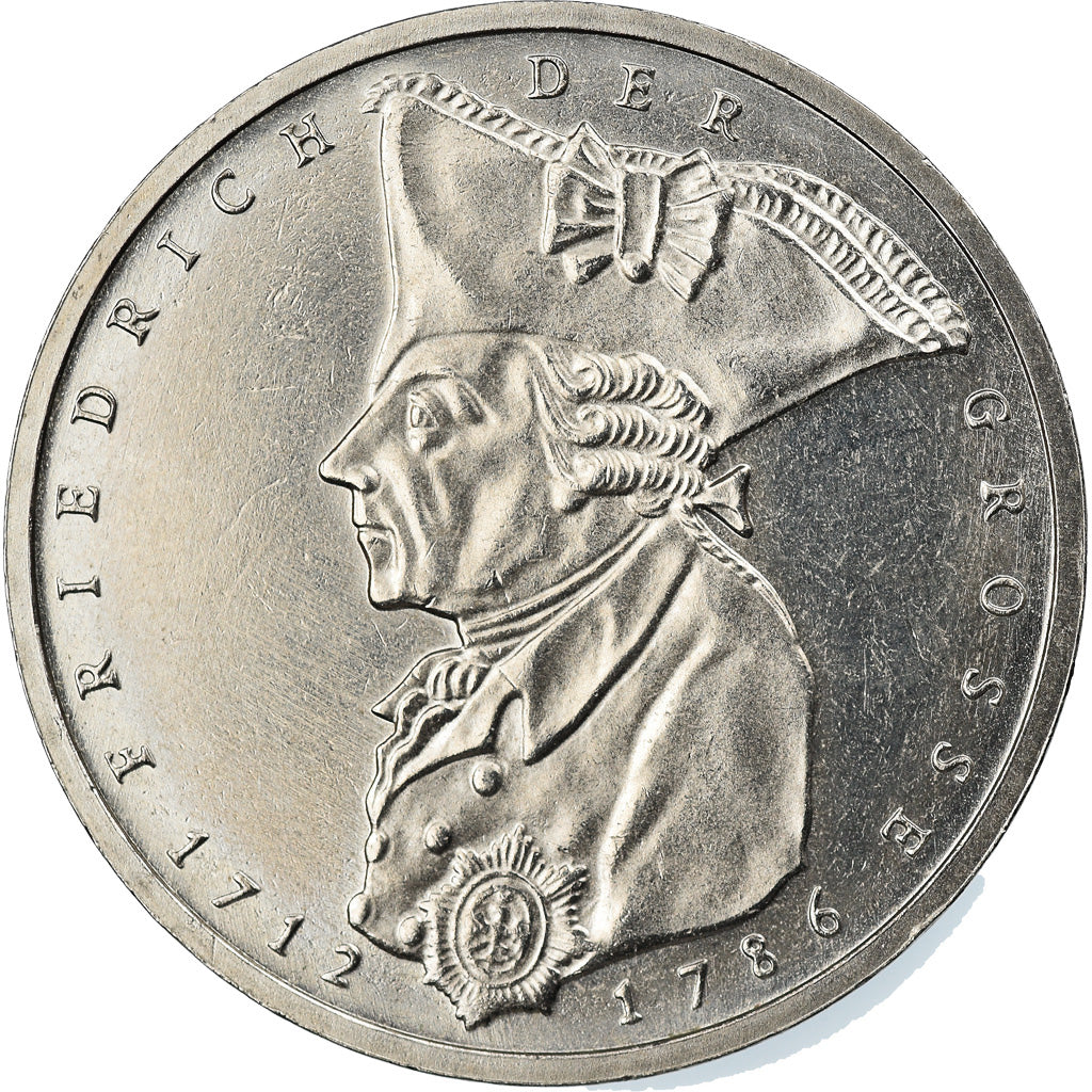 Coin, GERMANY - FEDERAL REPUBLIC, 5 Mark, 1986, Stuttgart, Germany, EF(40-45)