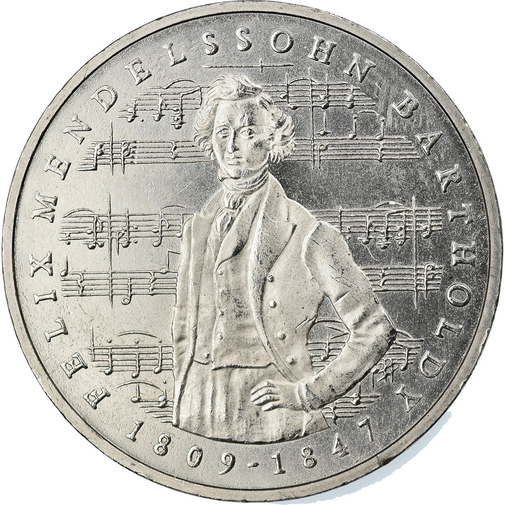 Coin, GERMANY - FEDERAL REPUBLIC, 5 Mark, 1984, Hamburg, Germany, AU(50-53)