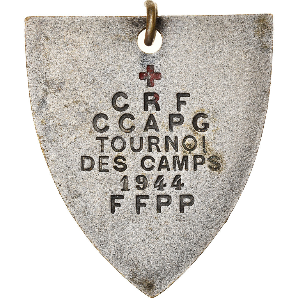 Frankrijk, Medaille, Ping Pong, Tournois des Camps de Prisonniers de Guerre