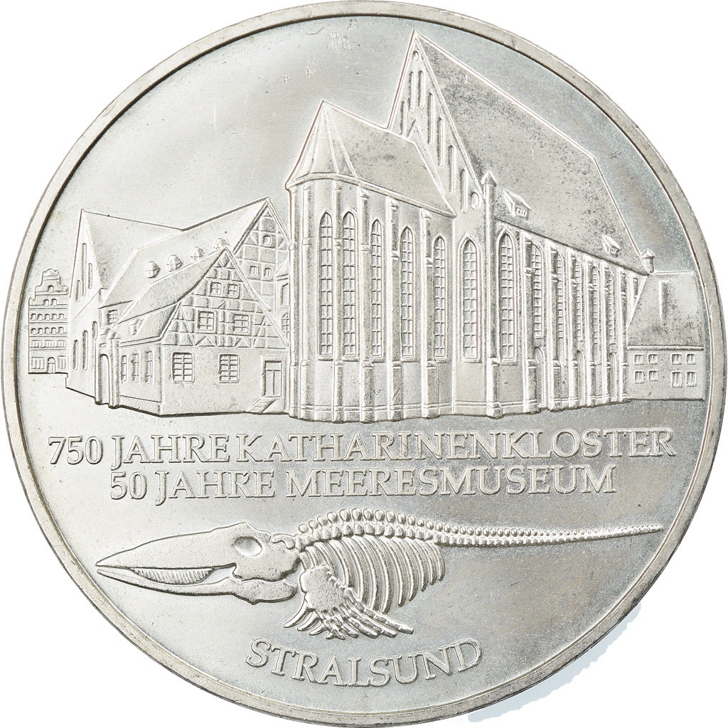 Monnaie, République fédérale allemande, 10 Mark, 2001, Berlin, SPL, Argent
