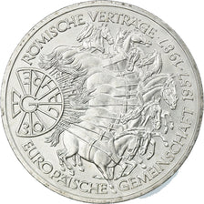 Coin, GERMANY - FEDERAL REPUBLIC, 10 Mark, 1987, Karlsruhe, Germany, AU(55-58)
