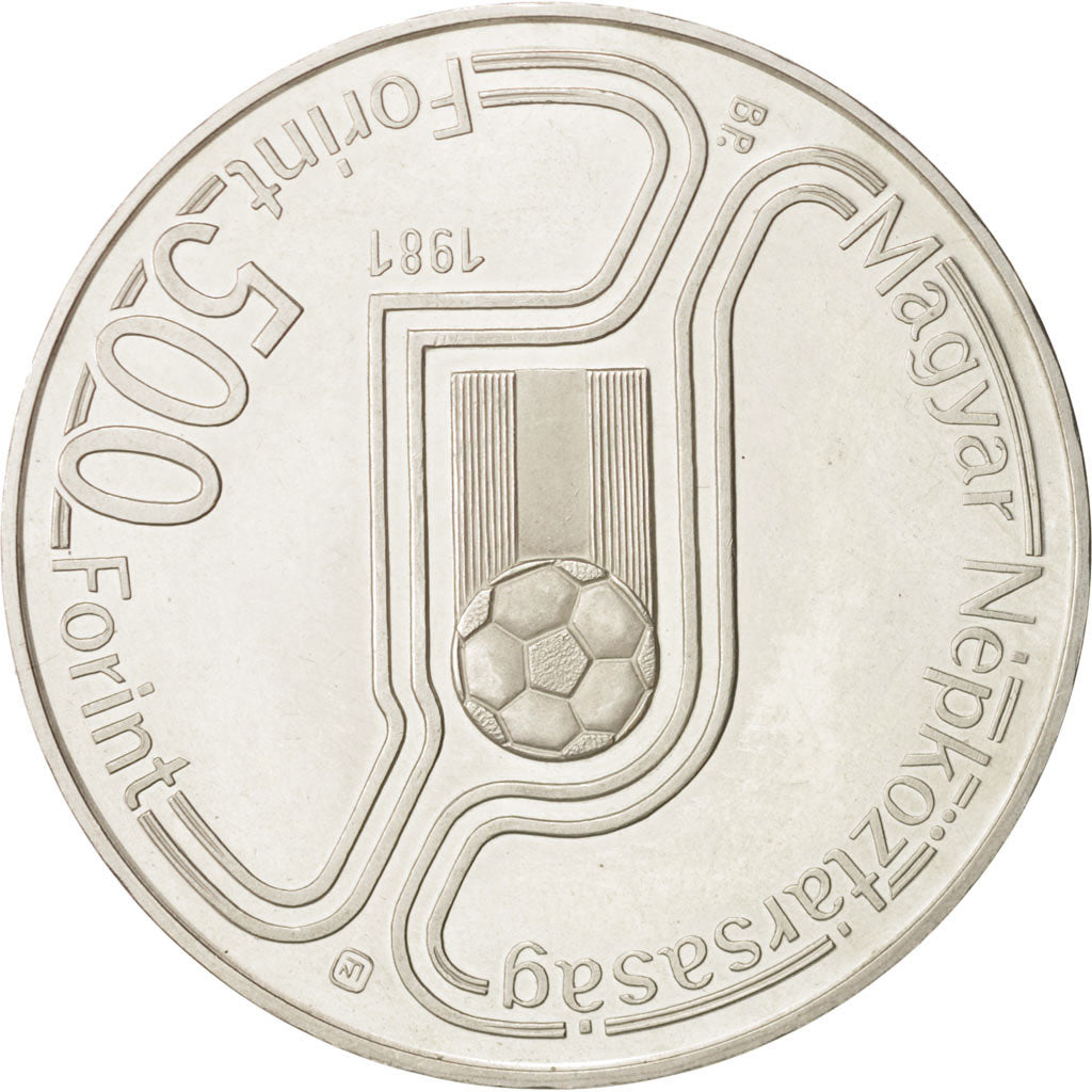 Monnaie, Hongrie, 500 Forint, Otszaz, 1981, TTB+, Argent, KM:625