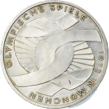 Moneta, GERMANIA - REPUBBLICA FEDERALE, 10 Mark, 1972, Karlsruhe, SPL-, Argento