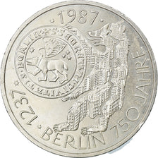 Coin, GERMANY - FEDERAL REPUBLIC, 10 Mark, 1987, Hamburg, Germany, MS(60-62)