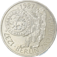 Moneta, GERMANIA - REPUBBLICA FEDERALE, 10 Mark, 1987, Hamburg, Germany, SPL-