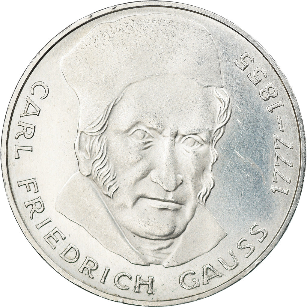 Moneta, Niemcy - RFN, 5 Mark, 1977, Hamburg, Germany, BE, AU(55-58), Srebro