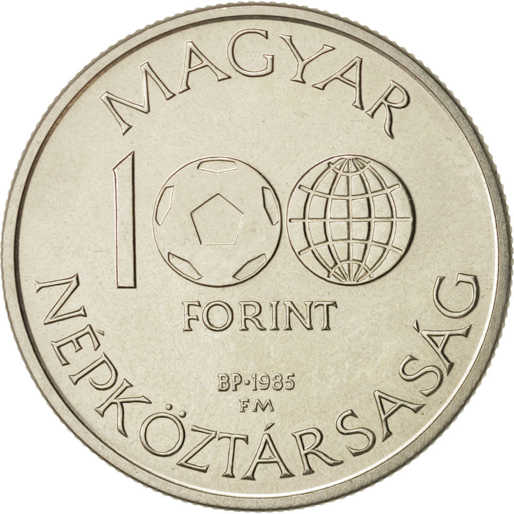 Hungary, 100 Forint, Szaz, 1986, AU(50-53), Copper-Nickel-Zinc, KM:647