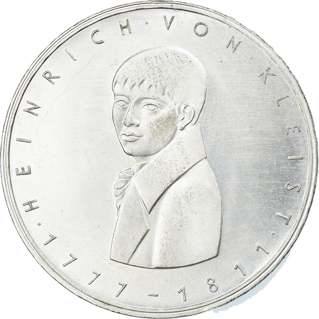 Coin, GERMANY - FEDERAL REPUBLIC, 5 Mark, 1977, Karlsruhe, Germany, MS(63)