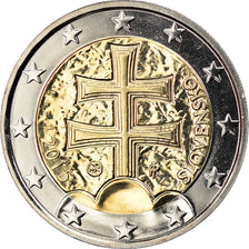 Slovakia, 2 Euro, 2015, MS(63), Bi-Metallic, KM:New