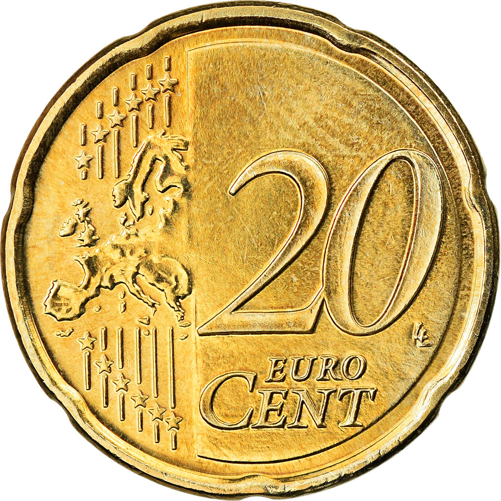 Eslovaquia, 20 Euro Cent, 2015, SC, Latón, KM:New