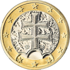 Slowakije, Euro, 2014, UNC-, Bi-Metallic, KM:New