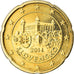 Eslovaquia, 20 Euro Cent, 2014, SC, Latón, KM:New