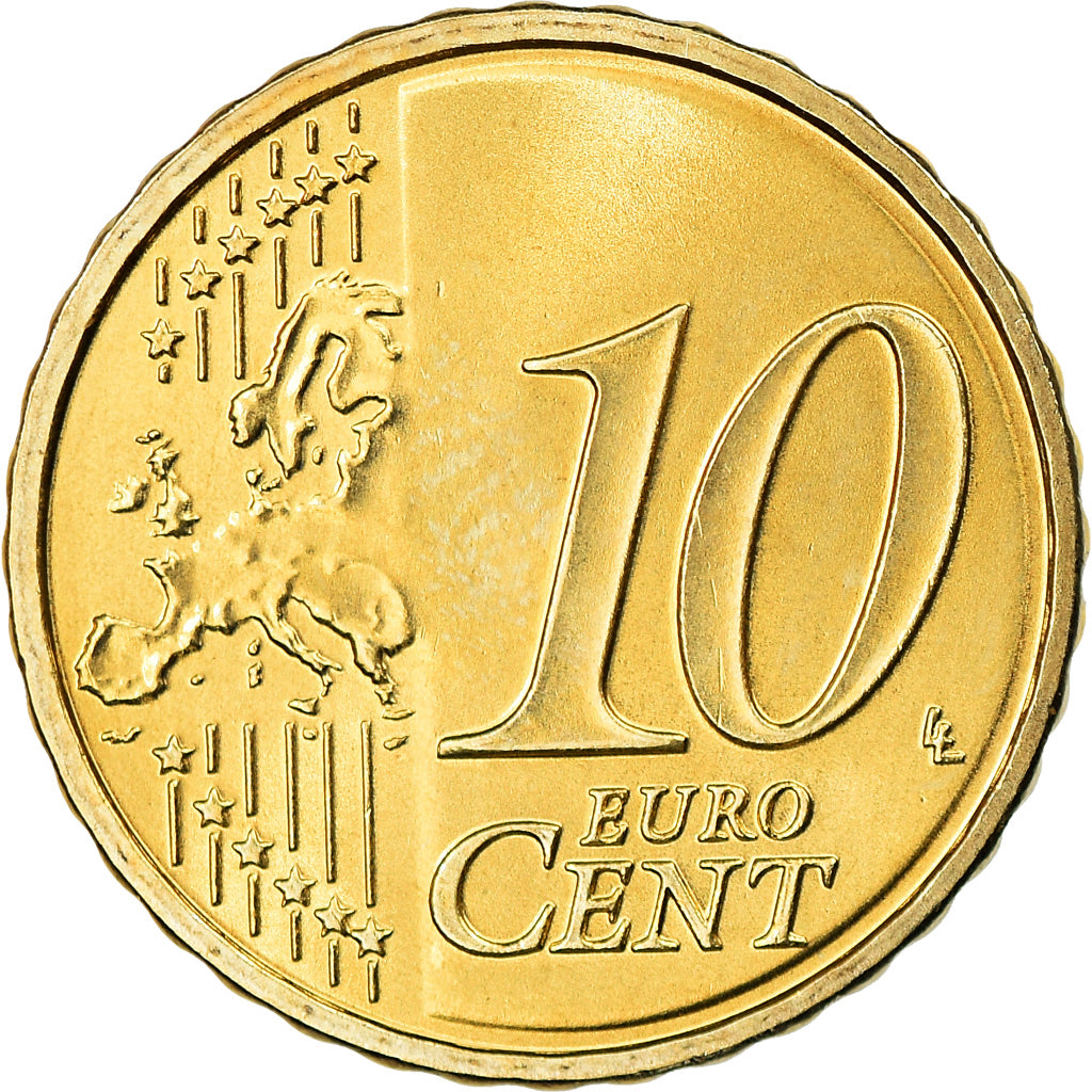 Slovacchia, 10 Euro Cent, 2014, SPL, Ottone, KM:New