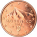 Slovakia, 5 Euro Cent, 2014, MS(63), Copper Plated Steel, KM:New