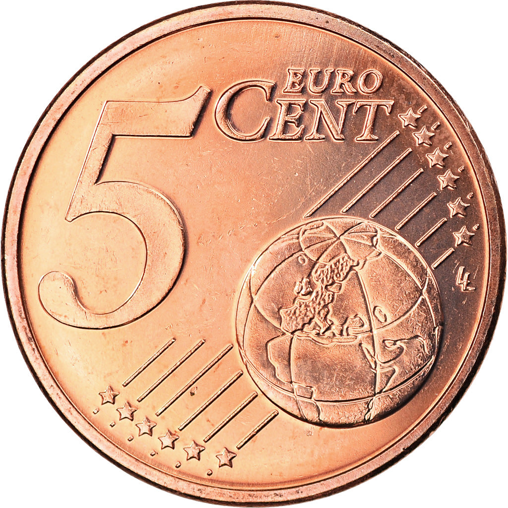 Slovakia, 5 Euro Cent, 2014, MS(63), Copper Plated Steel, KM:New