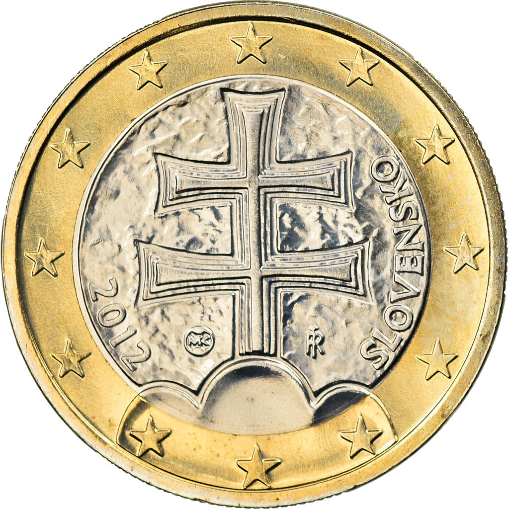 Slovakia, Euro, 2012, Kremnica, BU, MS(65-70), Bi-Metallic, KM:101
