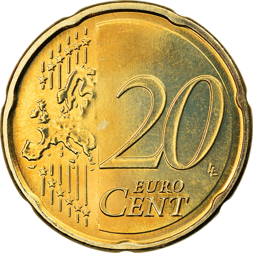 Slovakia, 20 Euro Cent, 2012, Kremnica, BU, MS(65-70), Brass, KM:99