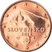 Slovacchia, Euro Cent, 2012, Kremnica, BU, FDC, Acciaio placcato rame, KM:95