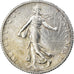 Coin, France, Semeuse, Franc, 1919, Paris, EF(40-45), Silver, KM:844.1