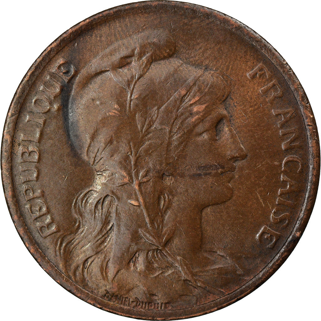 Coin, France, Dupuis, 5 Centimes, 1920, Paris, EF(40-45), Bronze, KM:842
