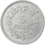 Monnaie, France, Lavrillier, 5 Francs, 1945, Paris, TTB, Aluminum-Bronze