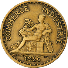 Coin, France, Chambre de commerce, Franc, 1926, Paris, VF(30-35)
