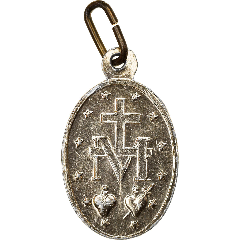 France, Médaille, Religion, Marie, Religions & beliefs, SUP, Métal