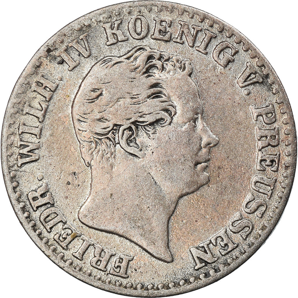 Munten, Duitse staten, PRUSSIA, Friedrich Wilhelm IV, 2-1/2 Silber Groschen