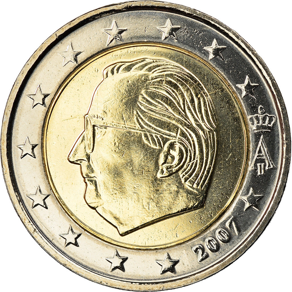 Belgium, 2 Euro, 2007, Brussels, MS(65-70), Bi-Metallic, KM:246