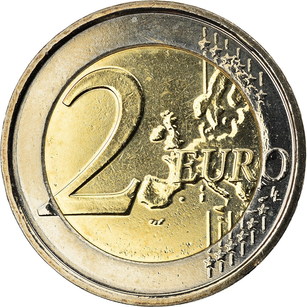 Belgio, 2 Euro, 2007, Brussels, FDC, Bi-metallico, KM:246