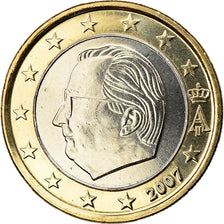 Belgium, Euro, 2007, Brussels, MS(65-70), Bi-Metallic, KM:245