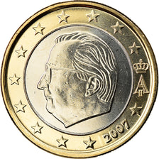 Belgium, Euro, 2007, Brussels, MS(65-70), Bi-Metallic, KM:245