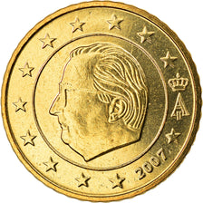 Belgio, 50 Euro Cent, 2007, Brussels, FDC, Ottone, KM:244