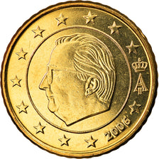 Belgium, 50 Euro Cent, 2006, Brussels, MS(63), Brass, KM:229