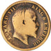 INDIA-BRITISH, Edward VII, 1/4 Anna, 1910, Calcutta, S, Bronze, KM:502