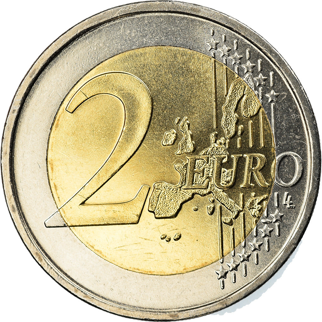 Griechenland, 2 Euro, 2002, Athens, UNZ, Bi-Metallic, KM:188