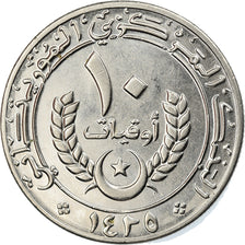Münze, Mauretanien, 10 Ouguiya, 2004, VZ, Copper-nickel, KM:4