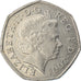 Coin, Great Britain, Elizabeth II, 50 Pence, 2004, EF(40-45), Copper-nickel