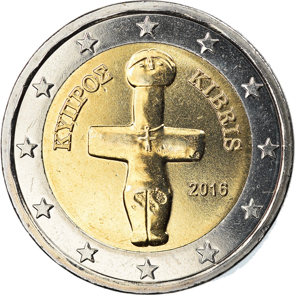 Cipro, 2 Euro, 2016, SPL, Bi-metallico, KM:New