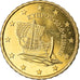 Cyprus, 10 Euro Cent, 2016, MS(63), Brass, KM:New