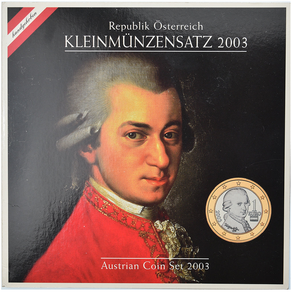 Austria, Set, 2003, Vienna, FDC, N.C.