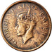 Monnaie, INDIA-BRITISH, George VI, 1/4 Anna, 1942, TB+, Bronze, KM:531