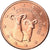 Cipro, Euro Cent, 2016, SPL, Acciaio placcato rame, KM:New