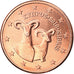 Zypern, Euro Cent, 2016, UNZ, Copper Plated Steel, KM:New